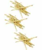 Sibel Wavy Hairpins Blond 50 mm - 3 x 15 stk