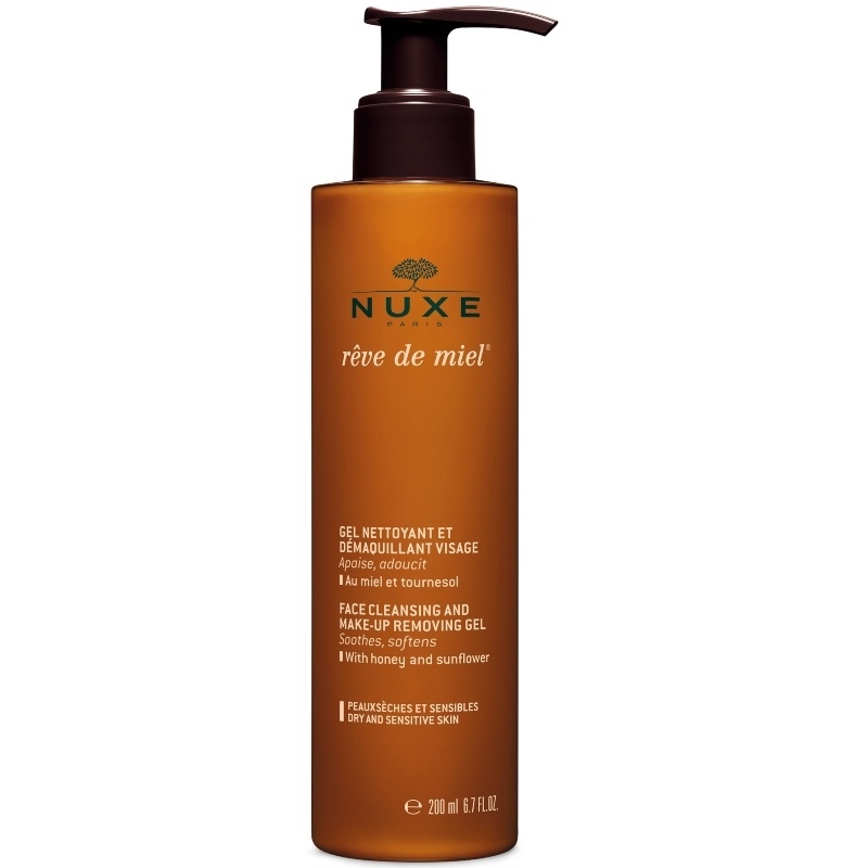 Nuxe Reve de Miel Face Cleansing And Make-Up Removing Gel 200 ml