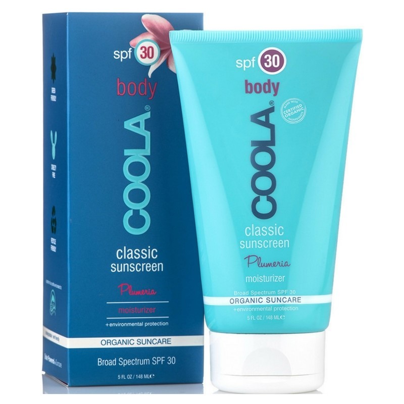 Foto van COOLA Classic Body Sunscreen Plumeria SPF 30 - 148 ml
