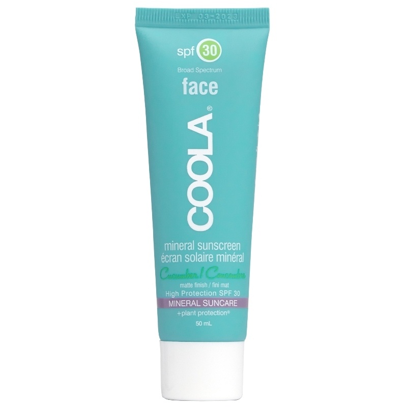 COOLA Mineral Face Sunscreen Cucumber Matte SPF 30 - 50 ml thumbnail