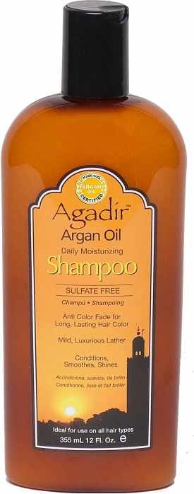 Foto van Agadir Argan Oil Daily Moisturizing Shampoo 366 ml