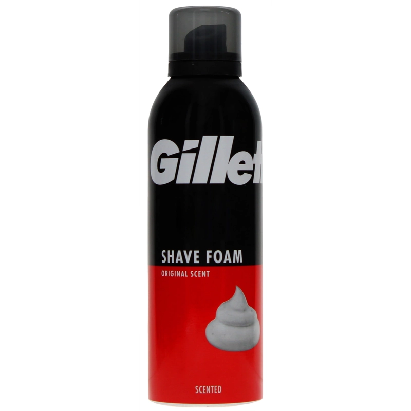 Vintilbud Gillette Regular Shave Foam 200 ml køb billig