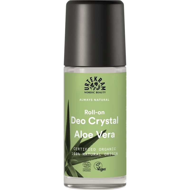 Urtekram Aloe Vera Roll-On Deo Crystal 50 ml