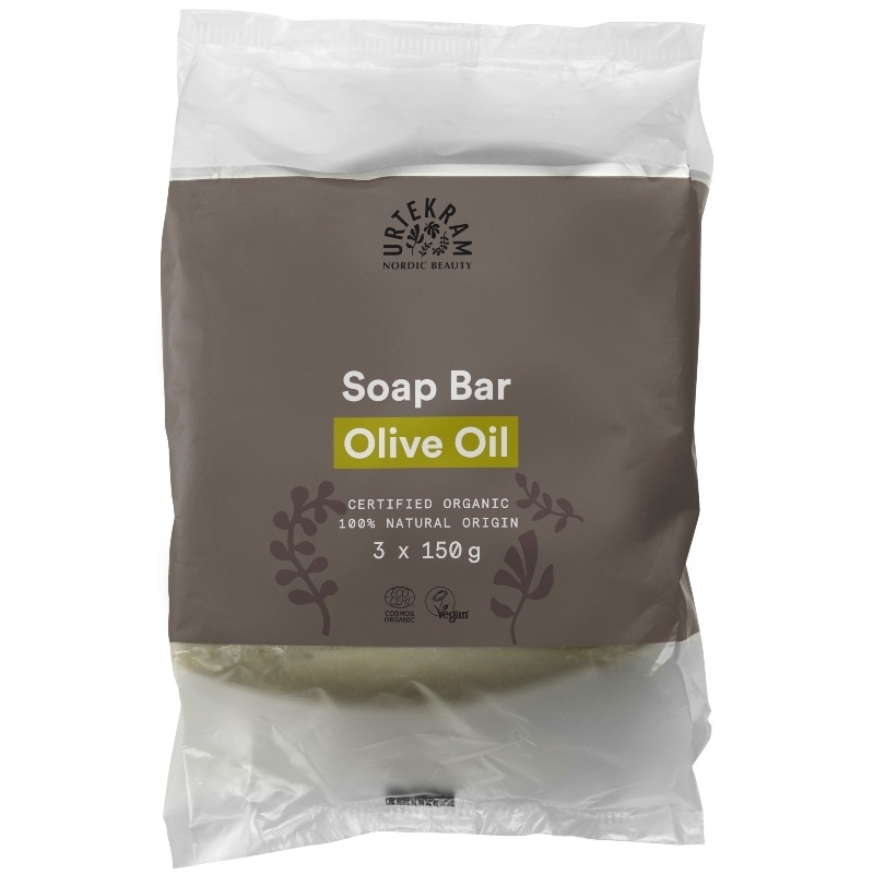 Urtekram Olive Oil Soap Bar 3 x 150 g thumbnail