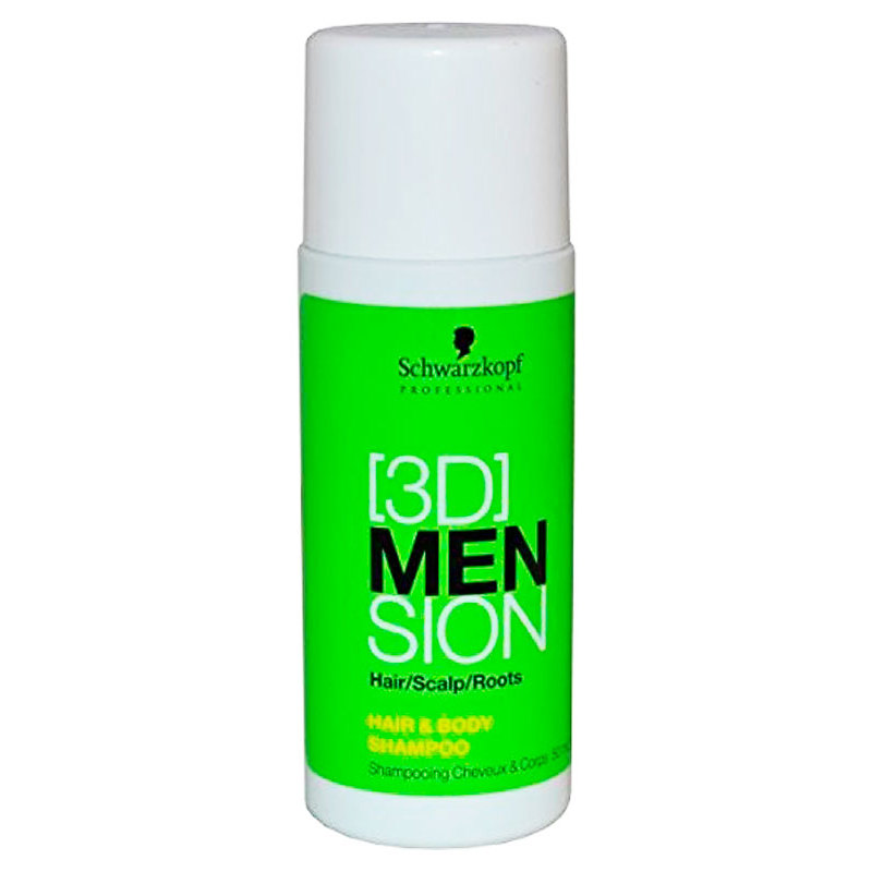 Foto van 3D MENsion Hair Body Shampoo 50 ml U