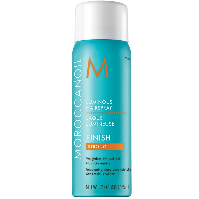Se Moroccanoil Luminous Hairspray Finish 75 ml - Strong hos NiceHair.dk
