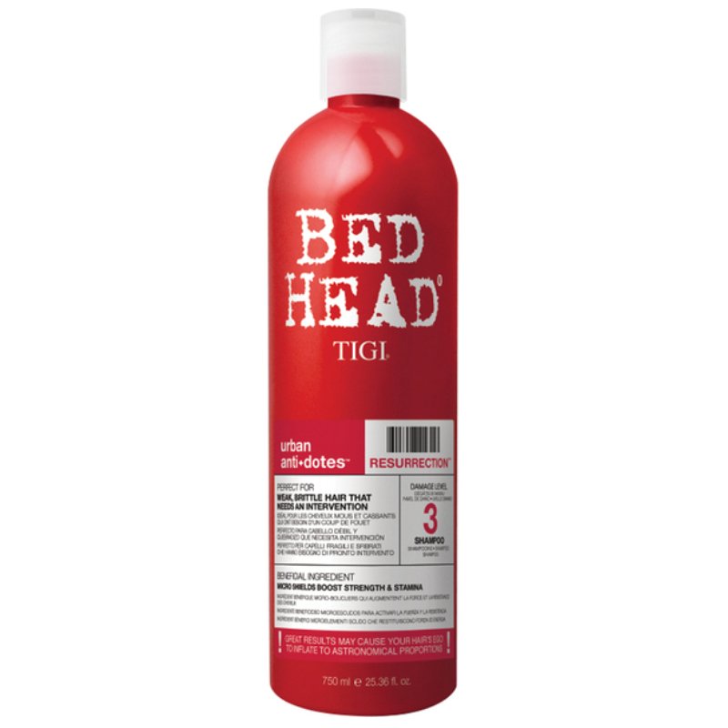 TIGI Bed Head Urban Anti+Dotes Resurrection Shampoo 750 ml (U) thumbnail