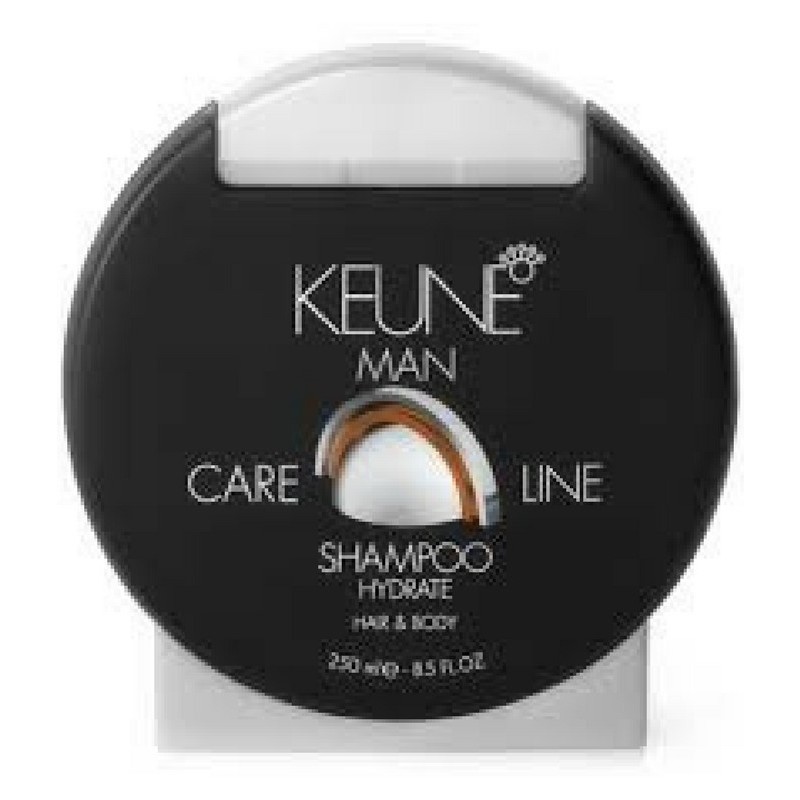 Keune Man Care Line Shampoo Hydrate Hair & Body 250 ml (US)