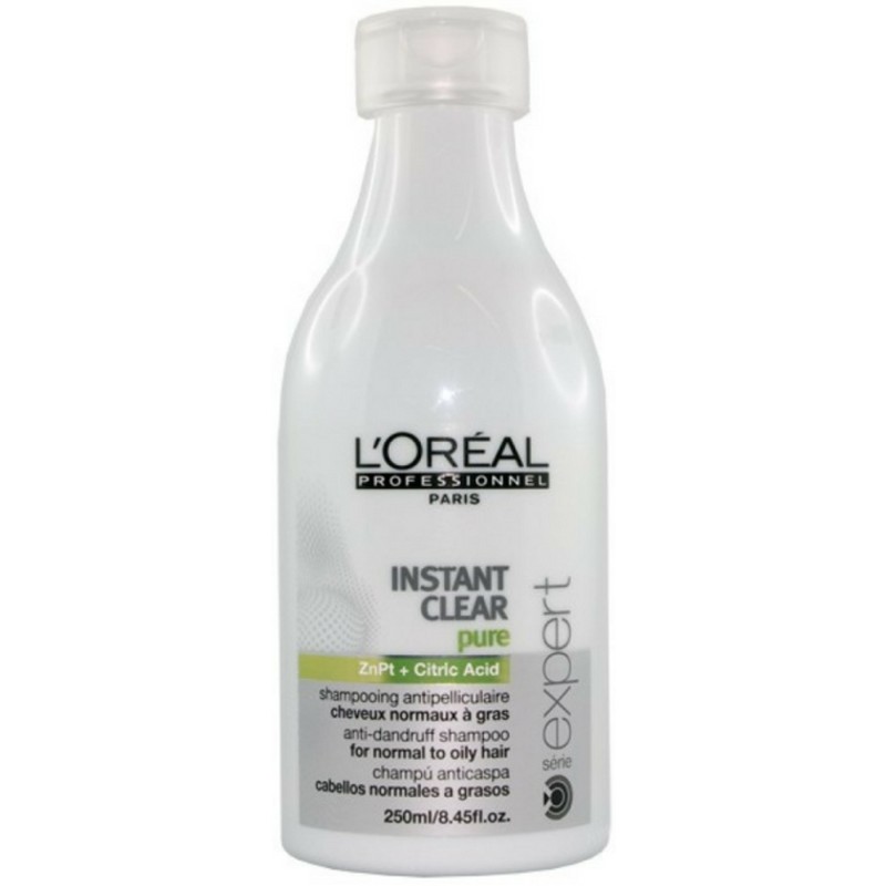 L'Oréal Instant Clear Pure Shampoo 250 ml (gl. design)