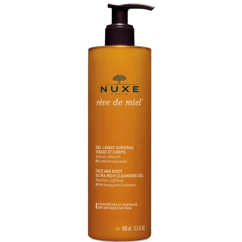 Nuxe Reve de Miel Face and Body Ultra-Rich Cleansing Gel 400 ml thumbnail