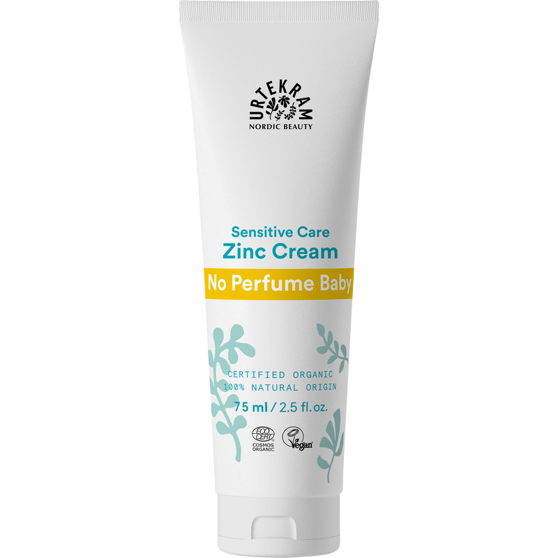 Urtekram No Perfume Baby Zinc Cream Sensitive Care 75 ml