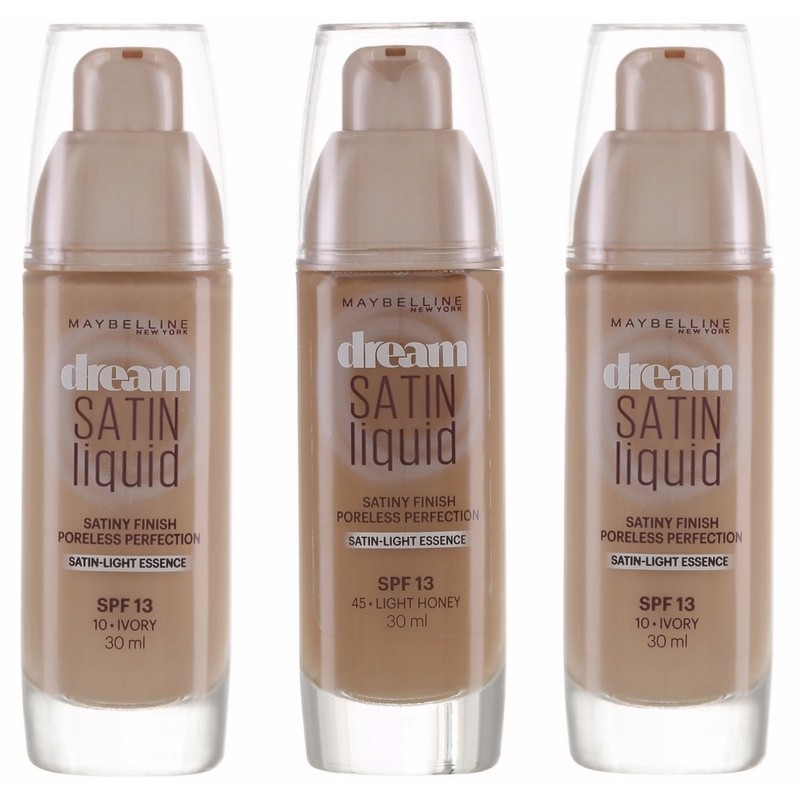 Maybelline Dream Satin Liquid Foundation Light - Daftar 