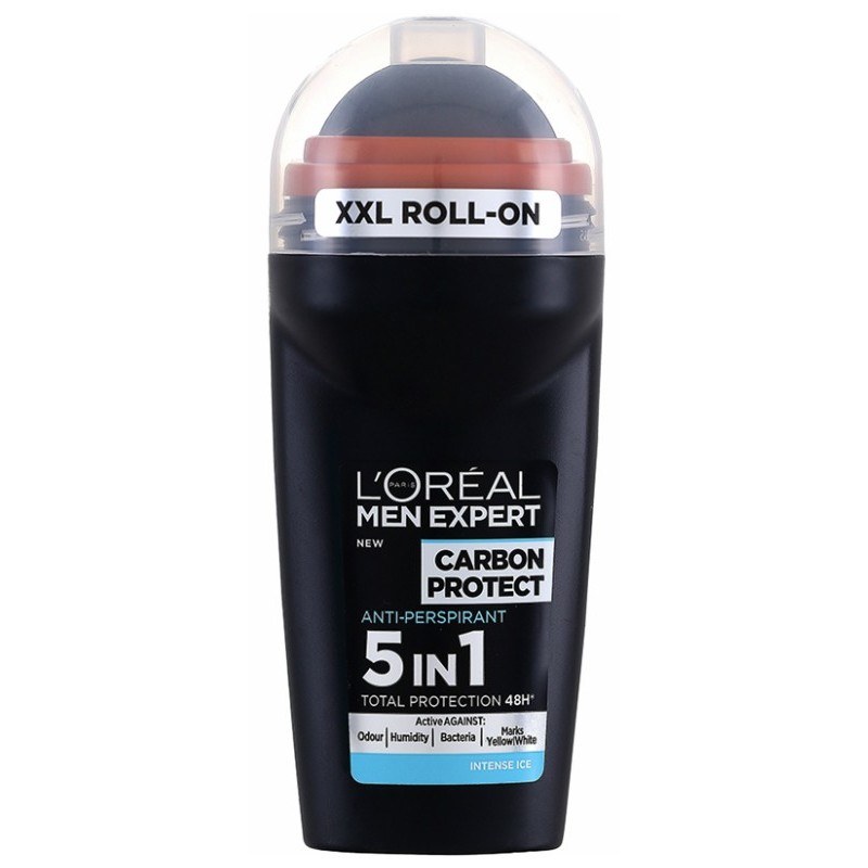 L'Oreal Men Expert Deo Carbon Protect 5 In 1 Roll-On Deo 50 ml (U)