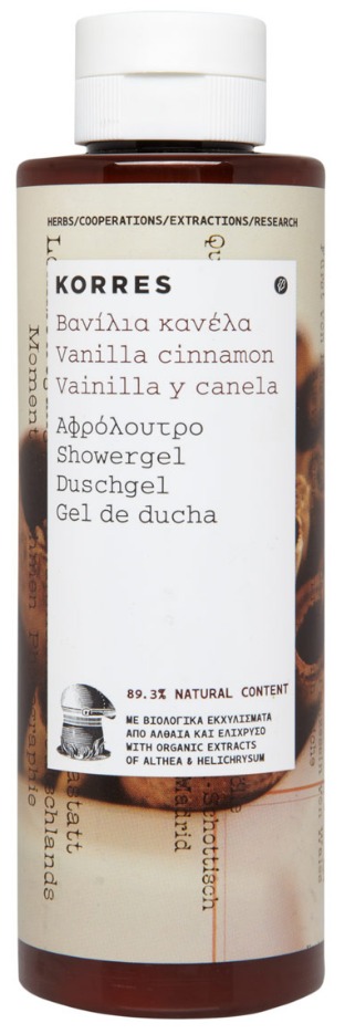 KORRES Showergel Vanilla Cinnamon 250 ml