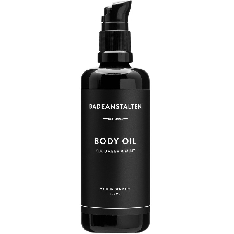 Badeanstalten Kropsolie – Agurk og mynte – 100 ml