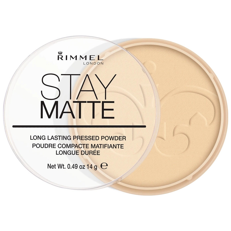 Rimmel London Stay Matte Pressed Powder Transparent 001 - 14 g