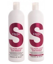 TIGI S-Factor True Lasting Color Duo 2x750 ml (u. pumpe)