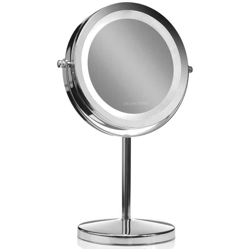 Gillian Jones Stand LED Light Mirror x10 - Silver 10384-81