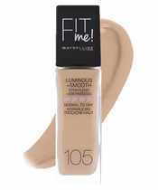 Maybelline Fit Me Luminous + Smooth Foundation - 105 Natural Ivory 