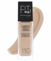 Maybelline Fit Me Luminous + Smooth Foundation - 110 Porcelain 