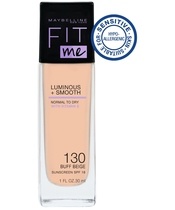 Maybelline Fit Me Luminous + Smooth Foundation - 130 Buff Beige 