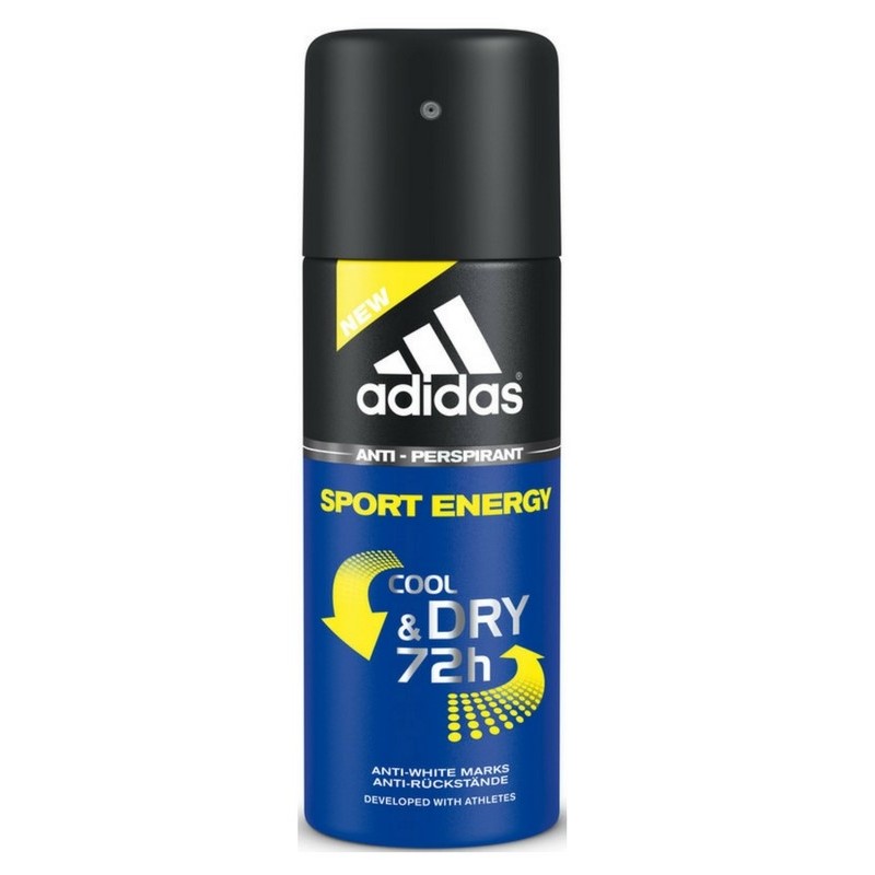 Foto van Adidas Sport Energy Anti-Perspirant Deodorant Men 150 ml