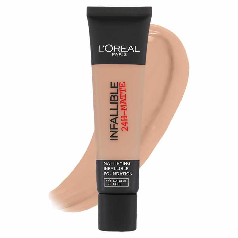 Loreal Paris Cosmetics Infallible 24H Matte 35 Ml 12 Neutral Rose loreal kopen in de aanbieding Loreal Paris Cosmetics Infallible 24H Matte 35 Ml 12 Neutral Rose loreal kopen in de aanbieding