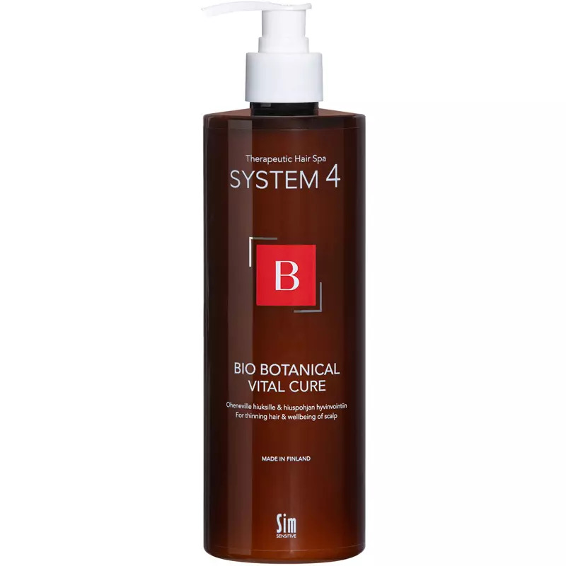 System 4 B Bio Botanical Vial Cure For Hair Loss 500 ml