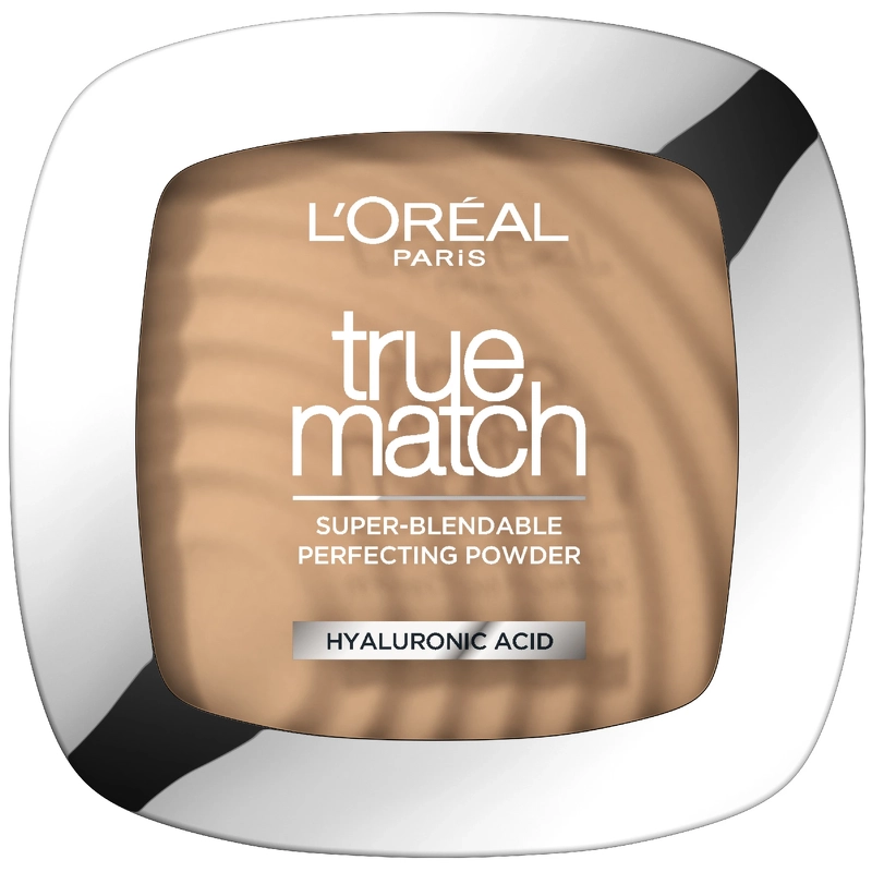 Se L'Oreal Paris Cosmetics True Match Powder - 3.D/3.W Golden Beige hos NiceHair.dk