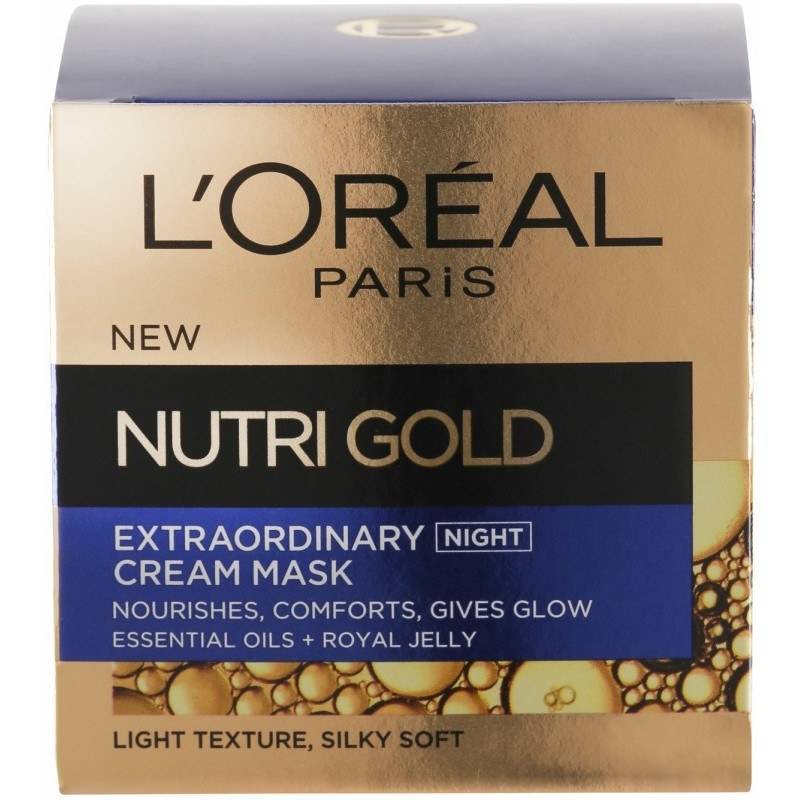 Crema hidratanta pentru fata, de zi, L'Oreal Paris Nutrigold, 50ml - Auchan online