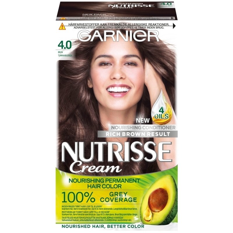 Garnier Nutrisse Cream 4,0 Brun thumbnail