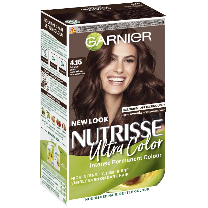 Garnier Nutrisse Ultra Color 160 ml - 4.15 Ashy Brown