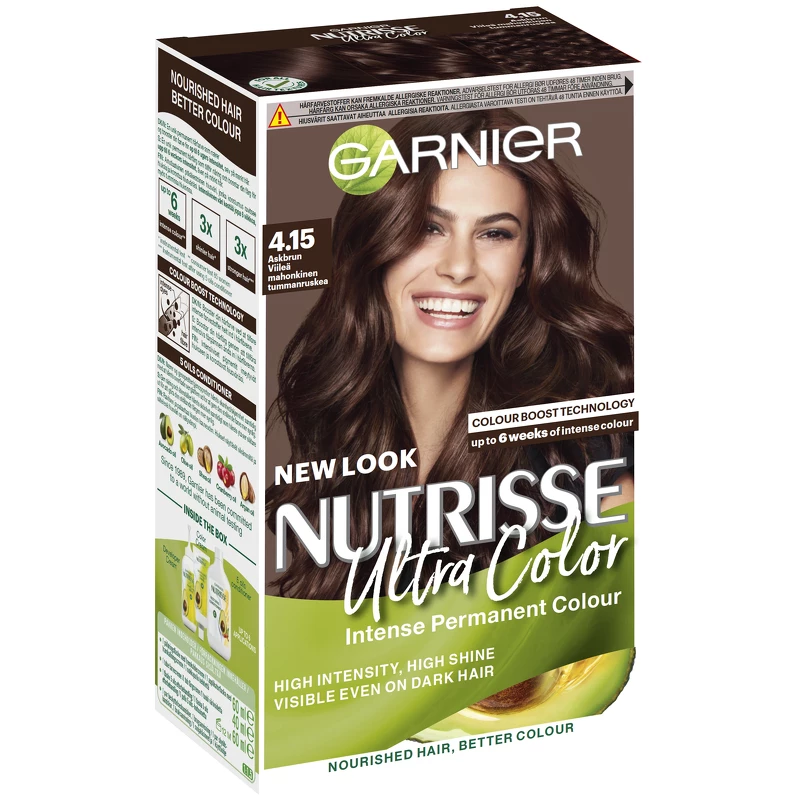 Garnier Nutrisse Ultra Color 4.15 Iced Chestnut thumbnail