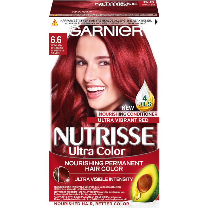 Garnier Nutrisse Ultra Color 6.6 Intens Rød thumbnail