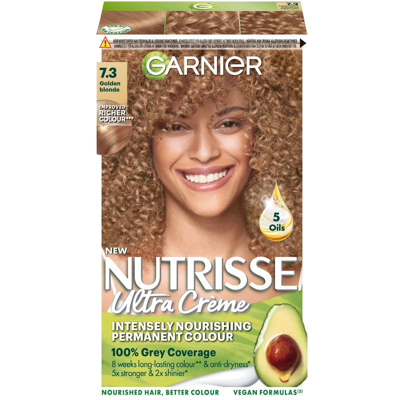 Garnier Nutrisse Cream 7.3 Goldenblond thumbnail