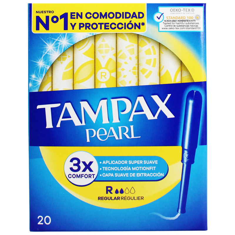 Tampax Pearl Regular 18 pieces