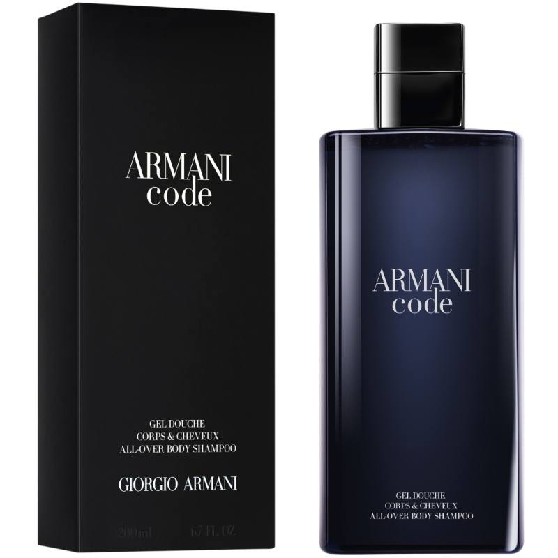 armani code body wash