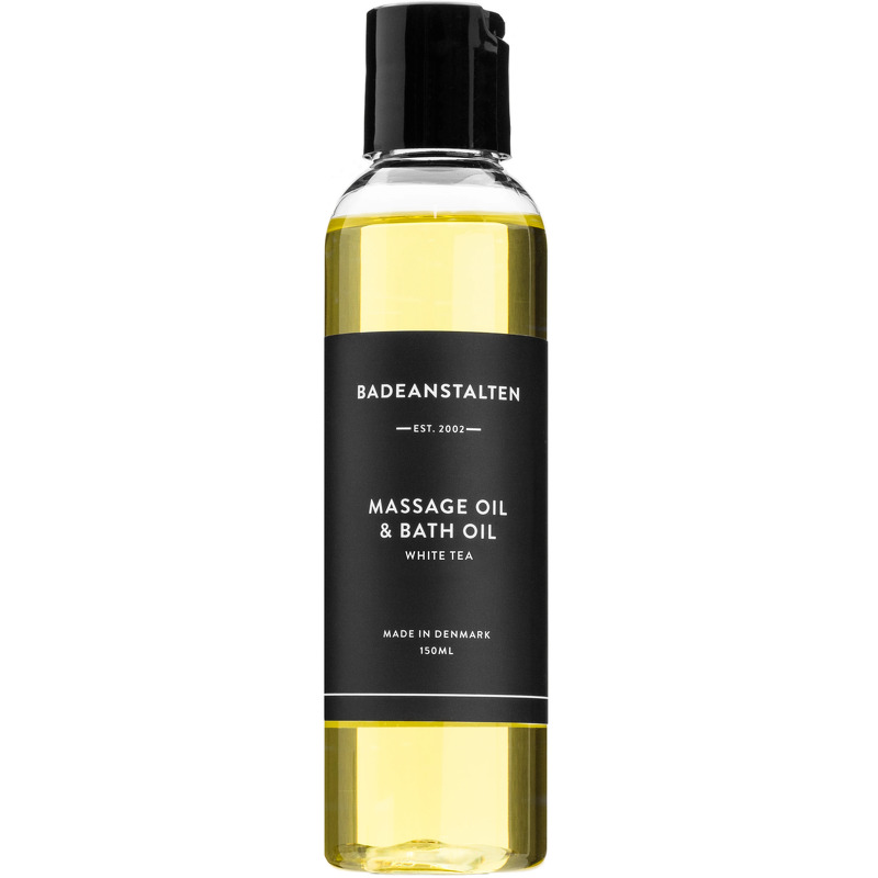 Badeanstalten - Bade & Massageolie - Hvid The - 150 Ml