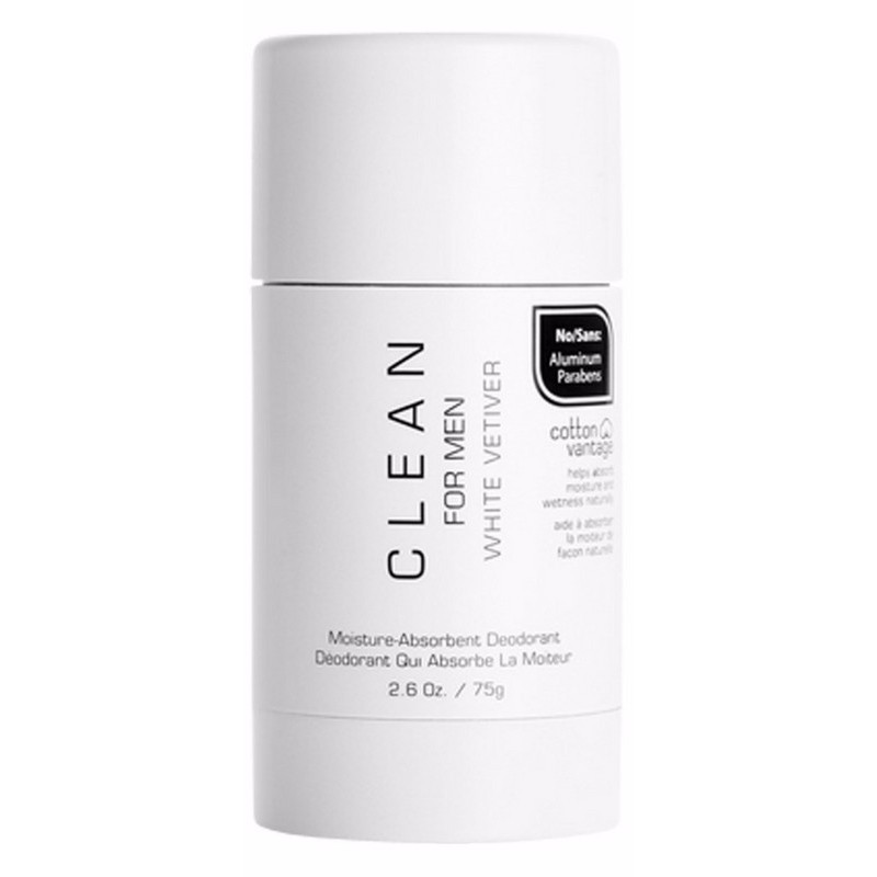 Foto van Clean Perfume For Men White Vetiver Deo Stick 75 g