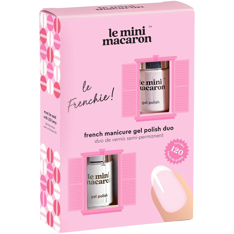 Billede af Le Mini Macaron French Manicure Kit - Le Frenchie