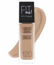 Maybelline Fit Me Luminous + Smooth Foundation - 120 Classic Ivory 