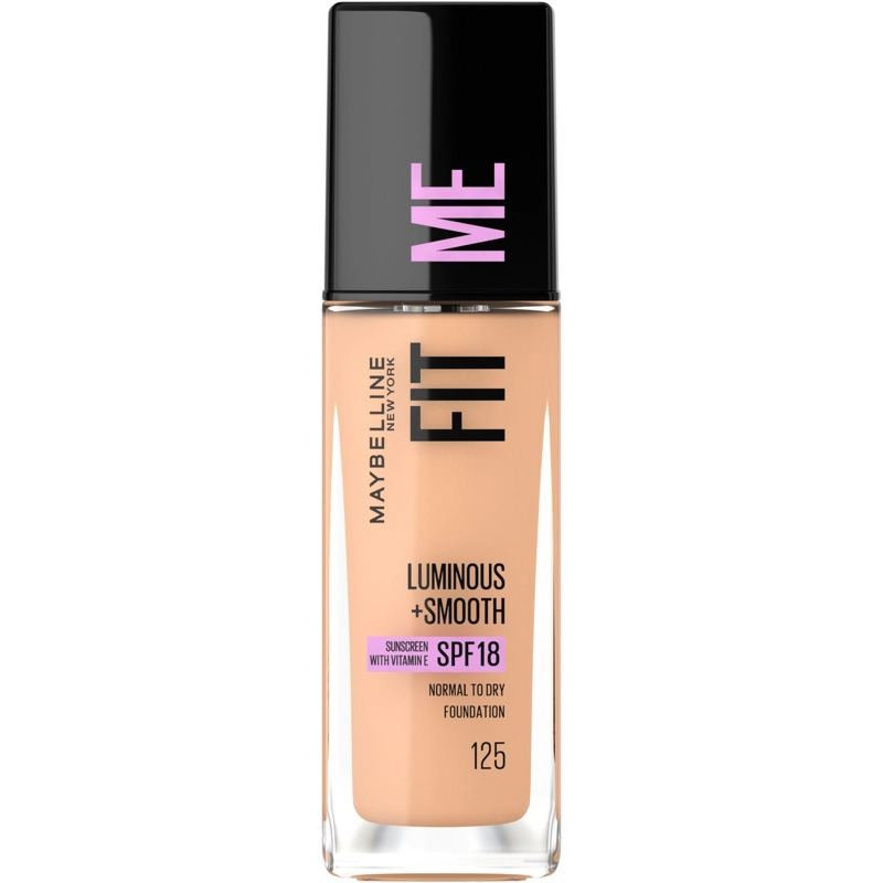 Maybelline Fit Me Luminous + Smooth Foundation - 125 Nude Beige thumbnail