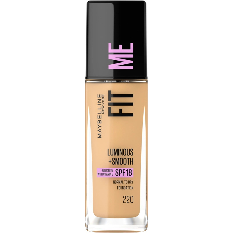 Maybelline Fit Me Luminous + Smooth Foundation - 220 Natural Beige