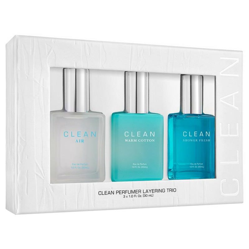 Foto van Clean Perfume The Ultimate Layering Trio 3 x 30 ml U