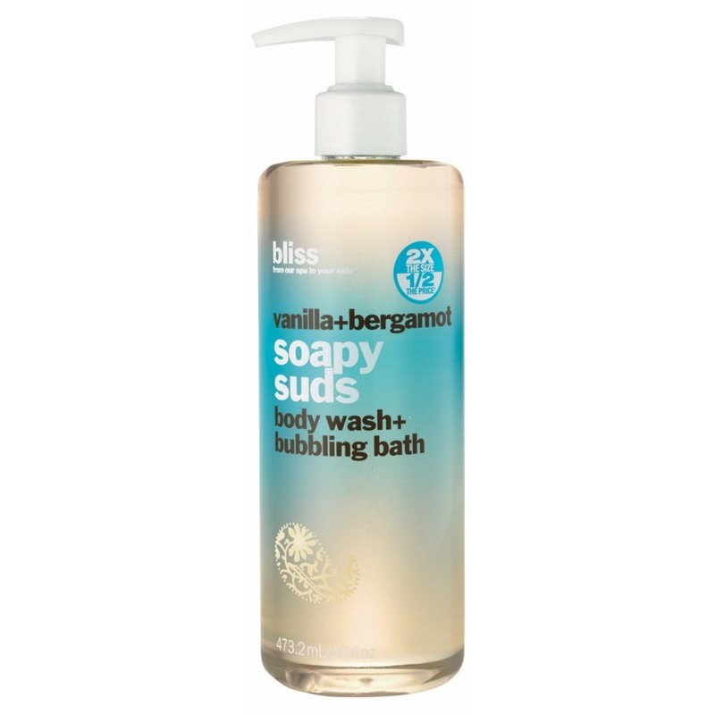 Bliss Vanilla + Bergamot Soapy Suds Body Wash 473 ml (US)