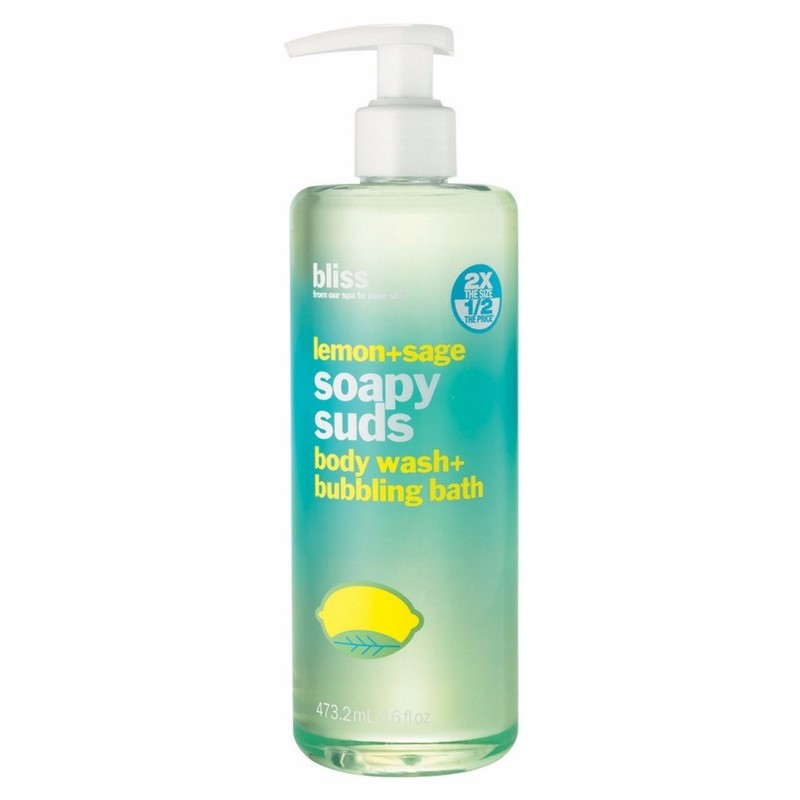 Bliss Lemon + Sage Soapy Suds Body Wash 473 ml (US)