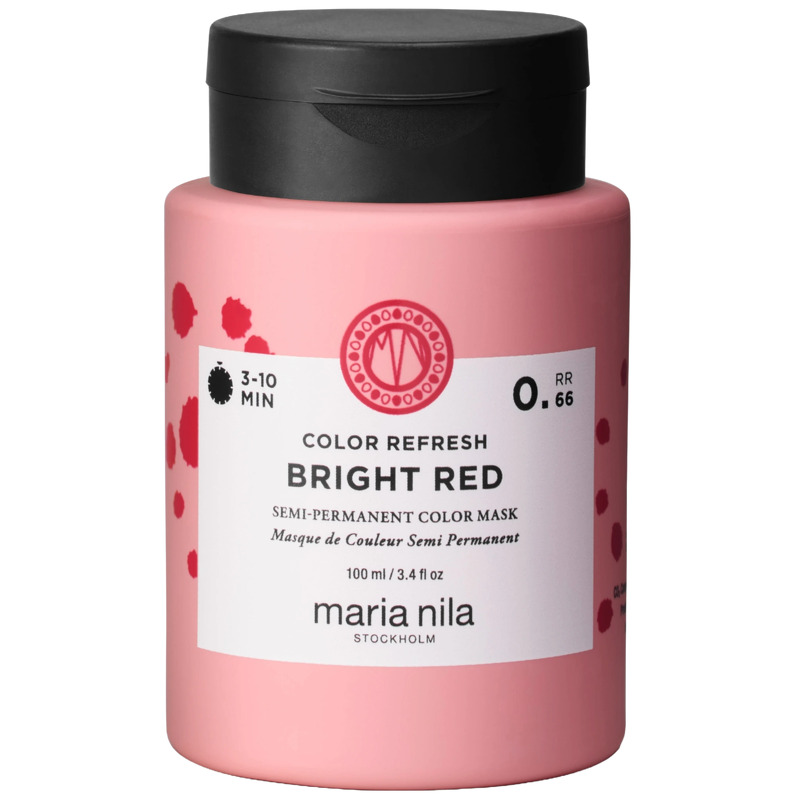 maria nila Colour Refresh Semi-Permanent Color Mask 0.66 Bright Red
