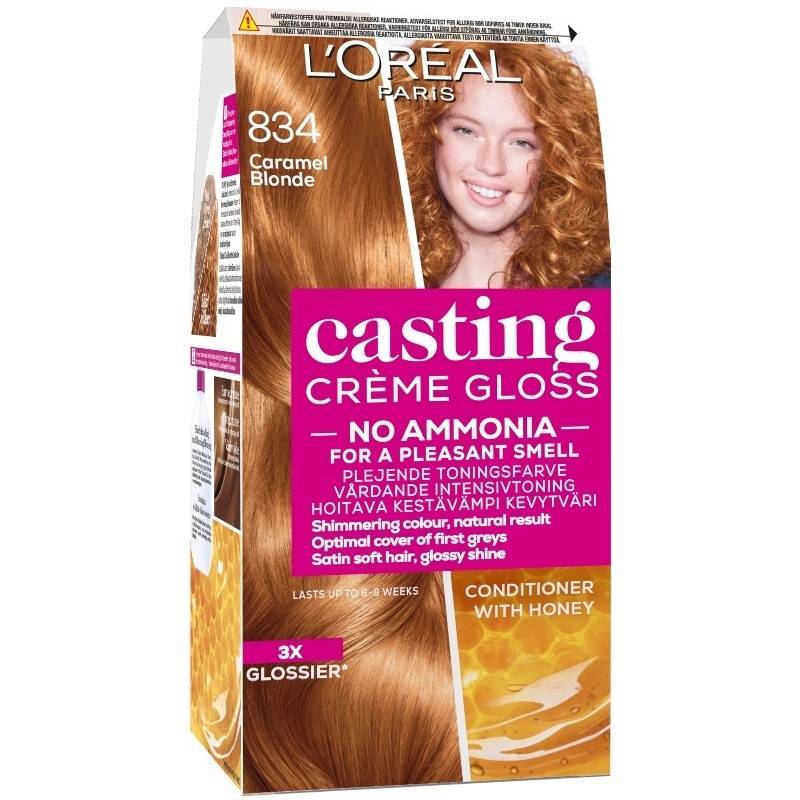 L'Oreal Paris Casting Creme Gloss 834 Caramel Blond thumbnail