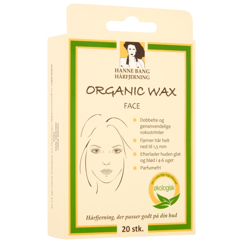 Hanne Bang Organic Face Wax 20 Pieces thumbnail