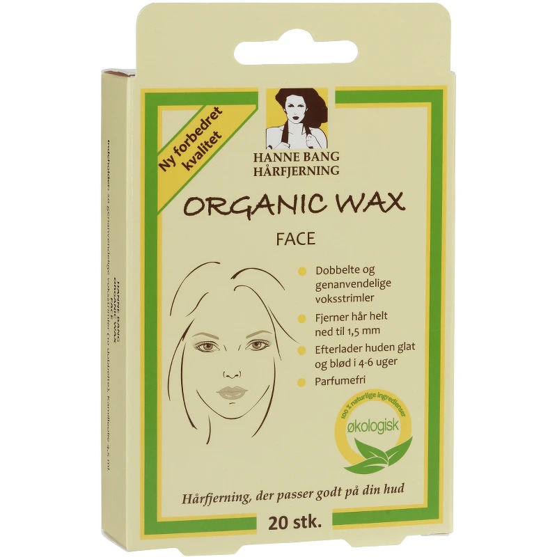 Hanne Bang Organic Wax Face 20 pcs